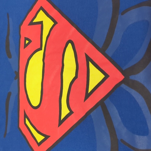 Superman Graphic T-Shirt with red cape- Blue - Picture 3 of 6